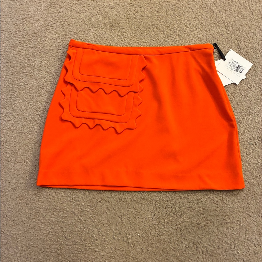 🧡 Victoria Beckham Size XL Orange Skirt
